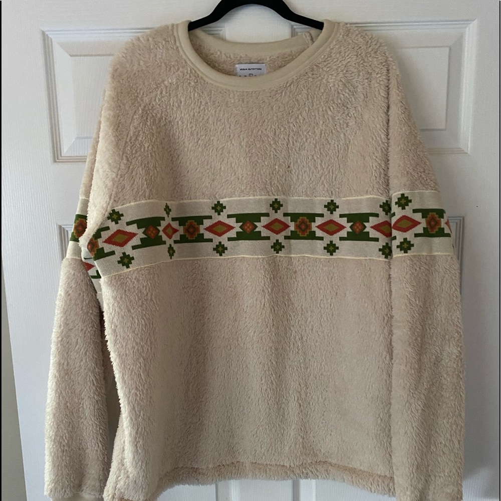 MENS urban outfitters Sherpa crewneck